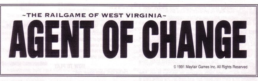 Agent of Change (1991) Board Game