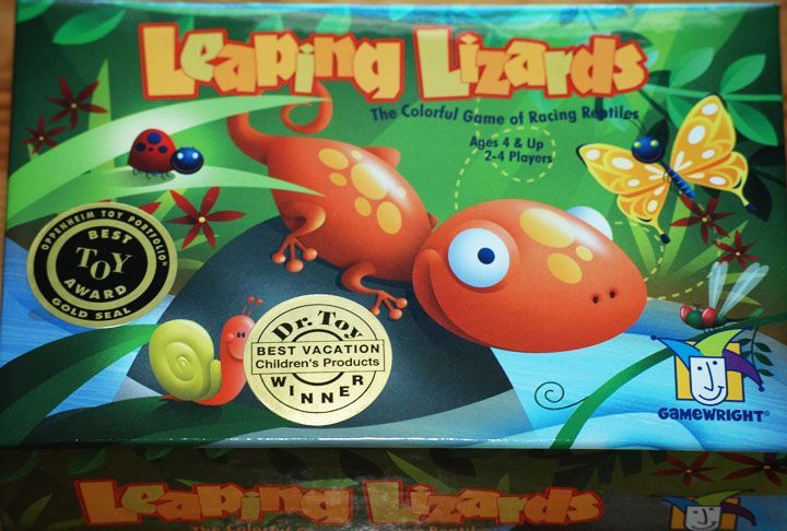 Leaping Lizards (2003) Board Game