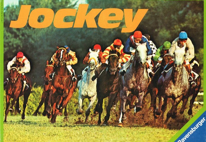 Jockey (1973) Board Game