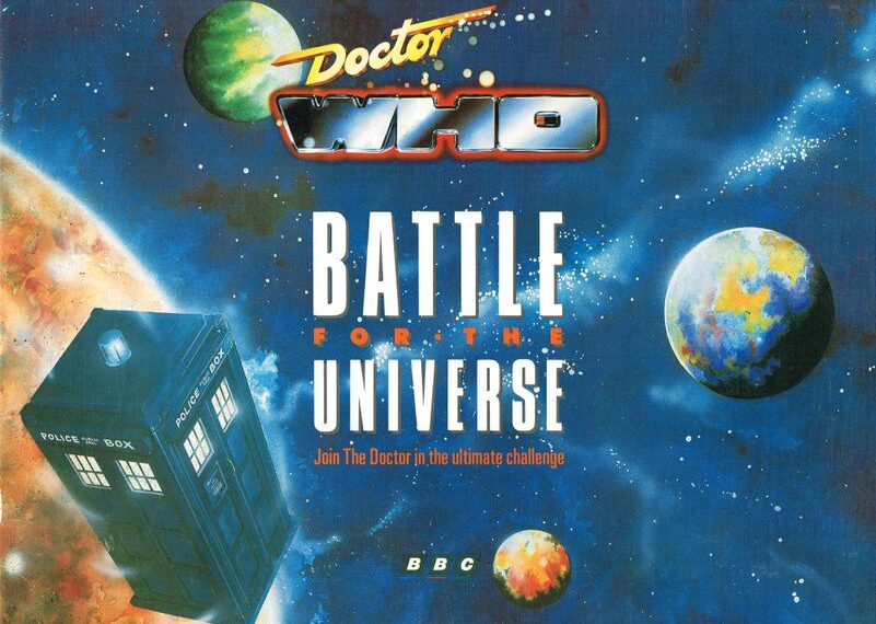 Doctor Who: Battle for the Universe (1989) Board Game