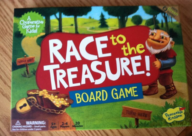 Race to the Treasure! (2012) Board Game