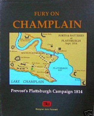 Fury on Champlain (1994) Board Game