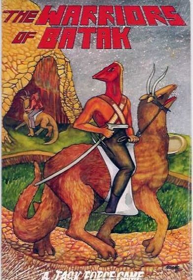 The Warriors of Batak (1982) Board Game
