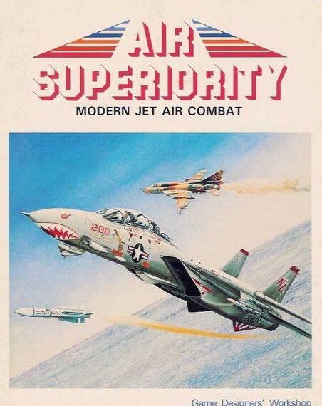 Air Superiority (1987) Board Game
