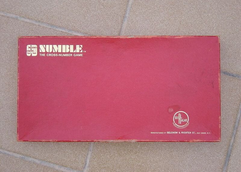 Numble (1965) Board Game