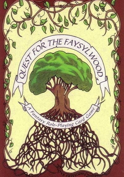 Quest for the Faysylwood (1993) Board Game