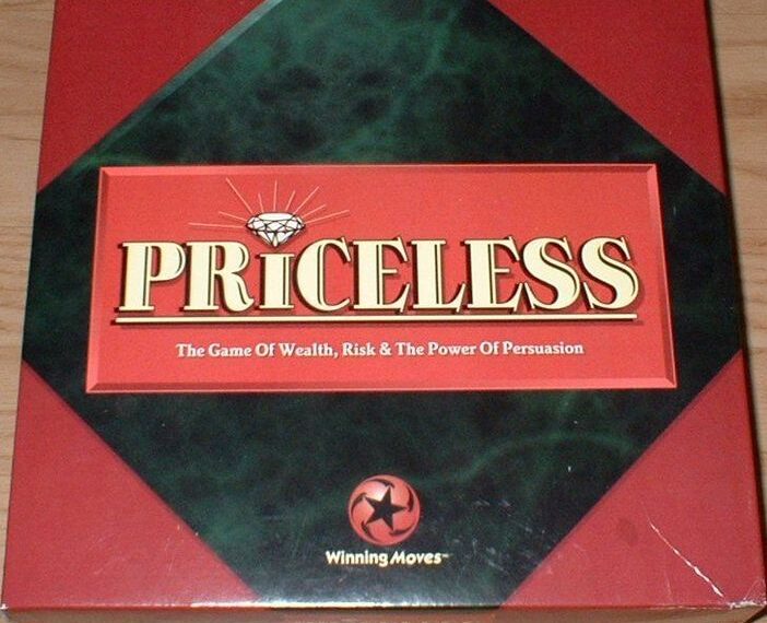 Priceless (1996) Board Game
