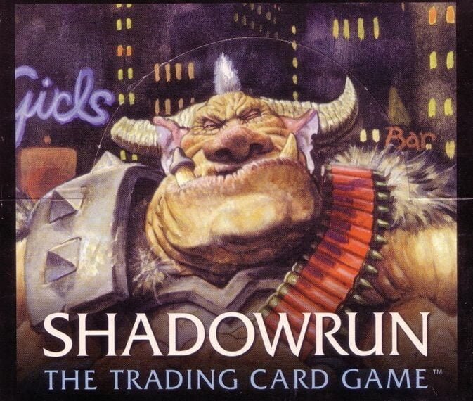Shadowrun: The Trading Card Game (1997) Board Game