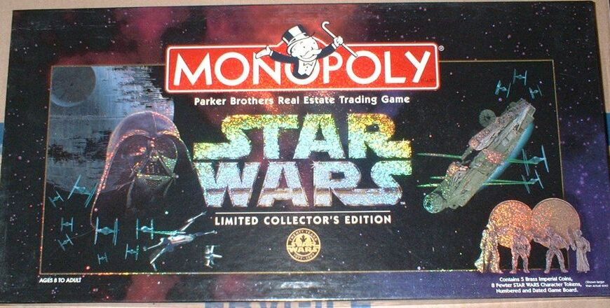 Monopoly: Star Wars Limited Collector’s Edition (1996) Board Game
