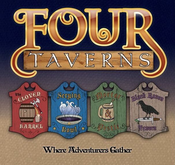 Four Taverns (2012) Board Game