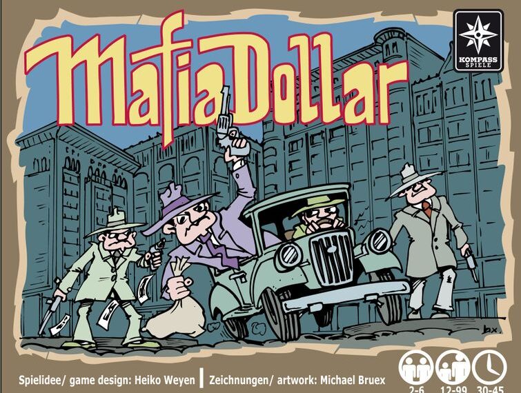 MafiaDollar (2012) Board Game
