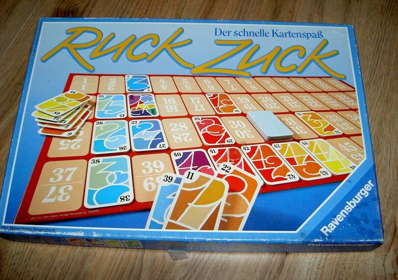 Ruck Zuck (1985) Board Game