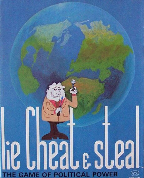 Lie, Cheat & Steal (1971) Board Game