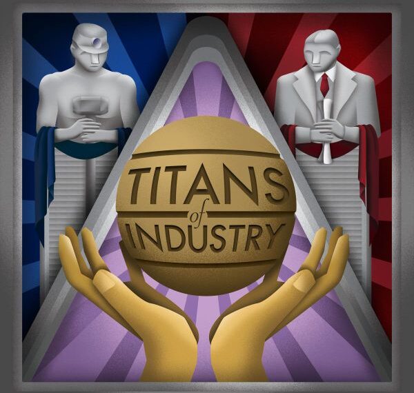 Titans of Industry (2013) Board Game