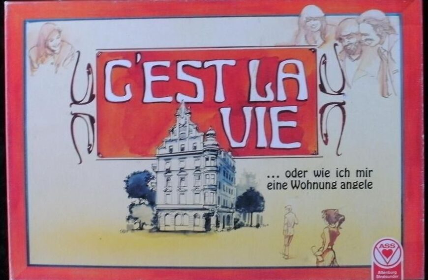 C’est la Vie (1991) Board Game
