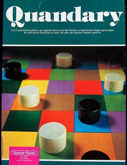 Quandary (1970) Board Game