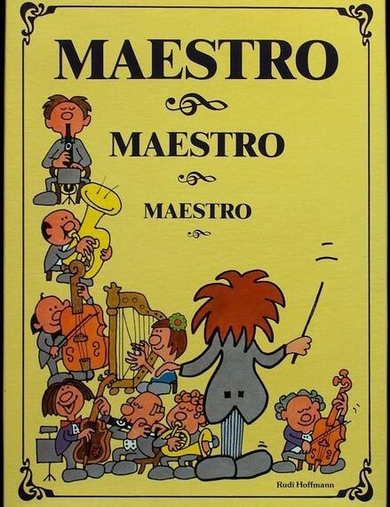 Maestro (1989) Board Game
