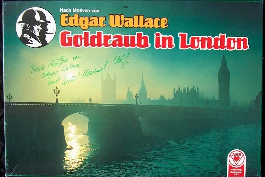 Goldraub in London (1986) Board Game