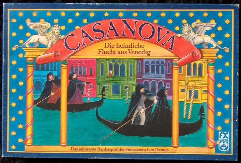 Casanova (1990) Board Game