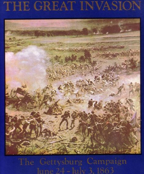 The Great Invasion: The Gettysburg Campaign June 24 – July 3, 1863 (1985) Board Game