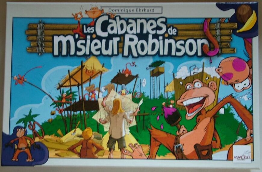 Les Cabanes de M’sieur Robinson (2006) Board Game