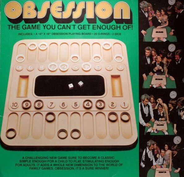 Obsession (1977) Board Game