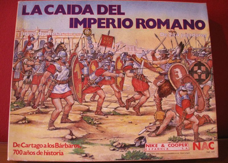 La Caída del Imperio Romano (1985) Board Game