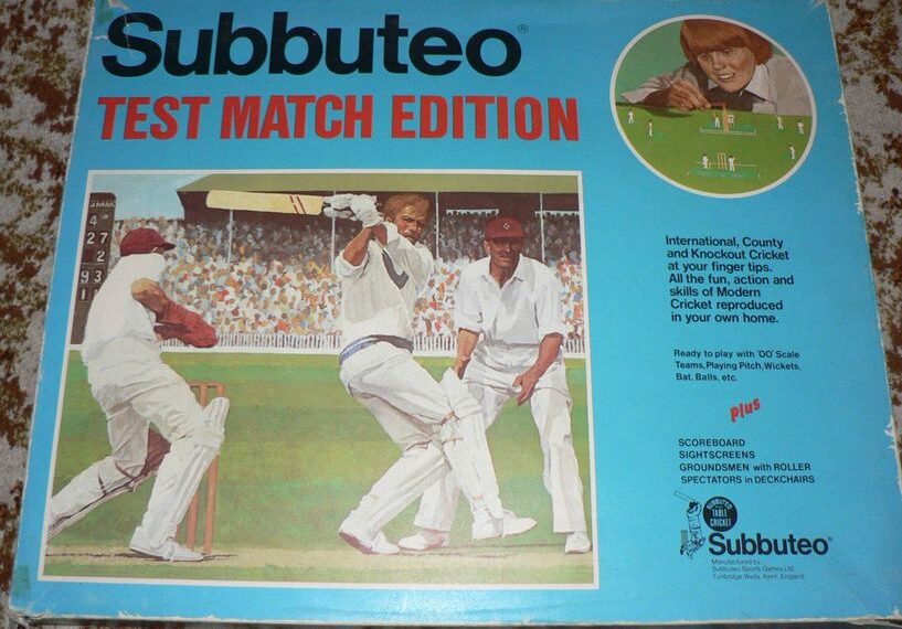 Subbuteo Cricket (1949) Board Game