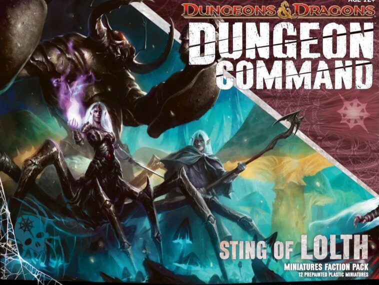 Dungeon Command: Sting of Lolth (2012) Board Game