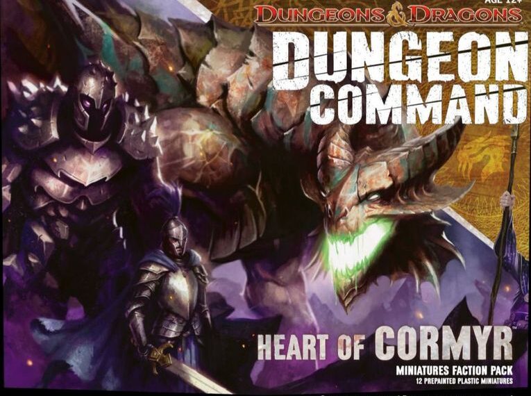 Dungeon Command: Heart of Cormyr (2012) Board Game