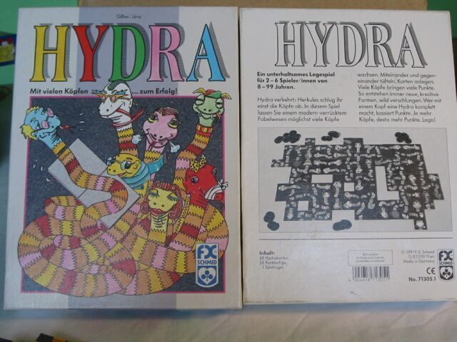 Hydra (1991) Board Game