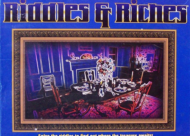 Riddles & Riches (1996) Board Game