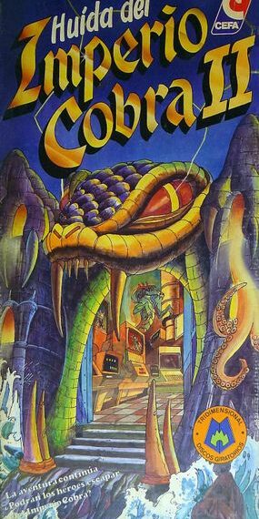 Huída del Imperio Cobra II (1983) Board Game