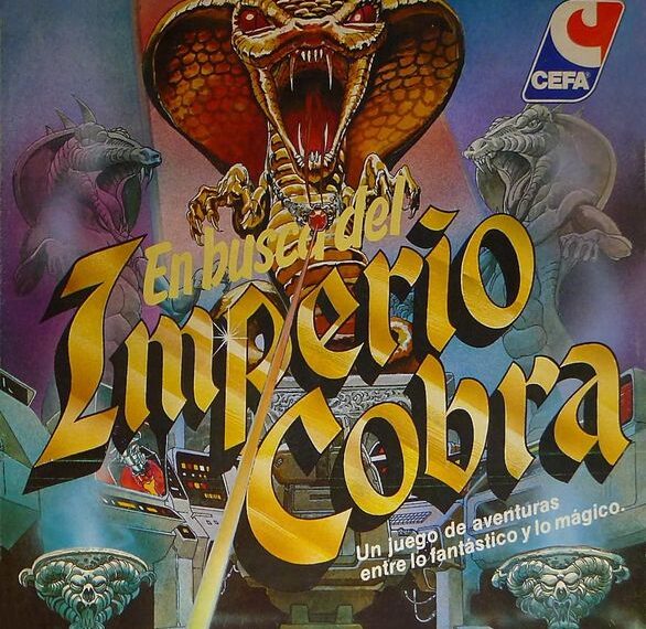 En busca del Imperio Cobra (1981) Board Game