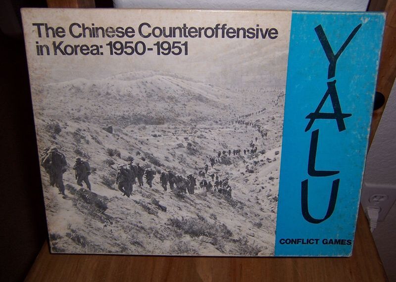Yalu: The Chinese Counteroffensive in Korea, November 1950 – May 1951 (1977) Board Game