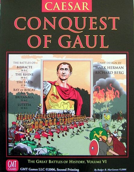 Caesar: Conquest of Gaul (1998) Board Game