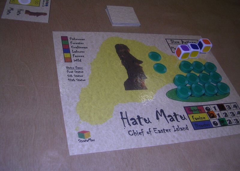 Hatu Matu: Chief of Easter Island (2006) Board Game