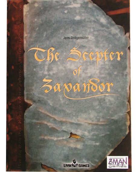 The Scepter of Zavandor (2004) Board Game