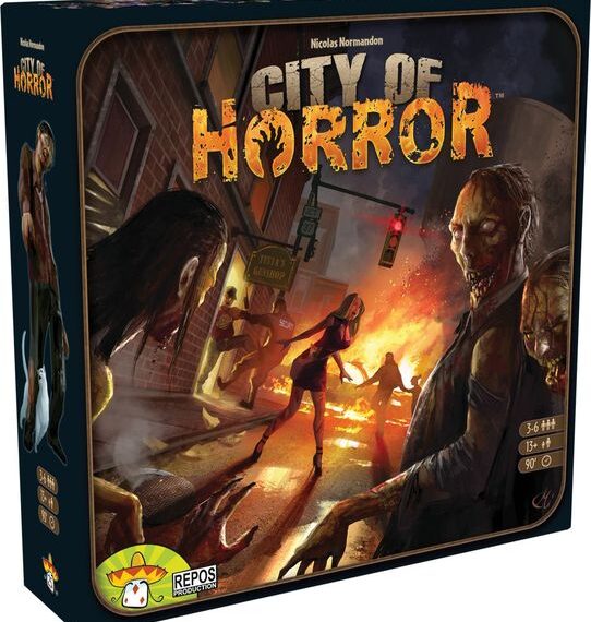 City of Horror (2012) Board Game