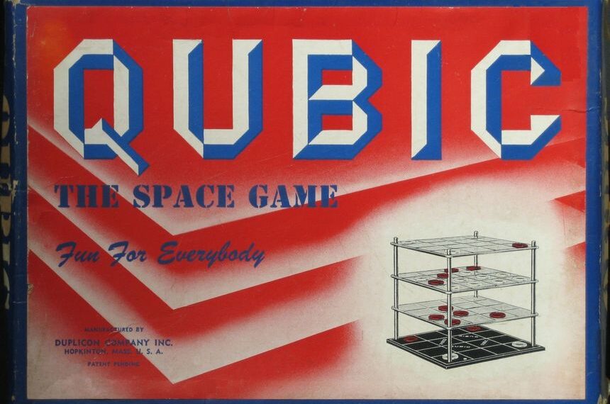 Qubic (1947) Board Game