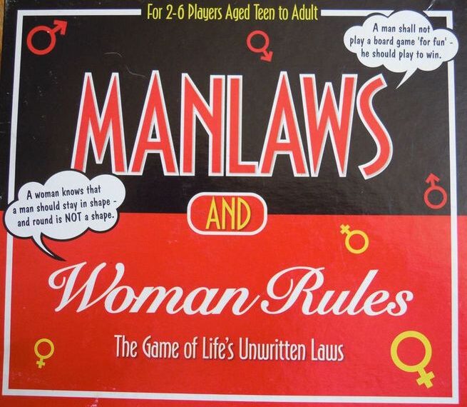 Man Laws and Woman Rules (2007) Board Game