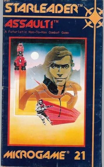 Starleader: Assault! – A Futuristic Man-To-Man Combat Game (1982) Board Game