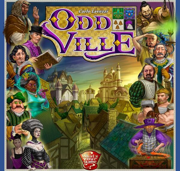 OddVille (2012) Board Game