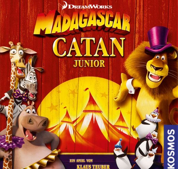 Catan Junior Madagascar (2012) Board Game