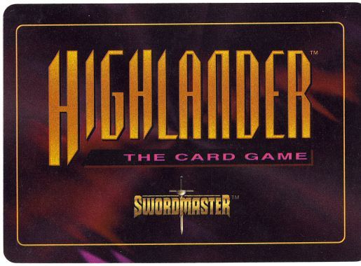 Highlander: The Card Game (1996) Board Game