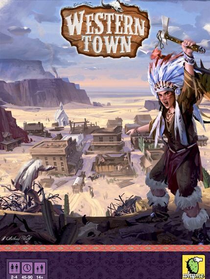 Western Town (2005) Board Game