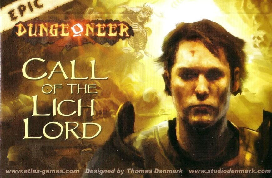 Epic Dungeoneer: Call of the Lich Lord (2006) Board Game