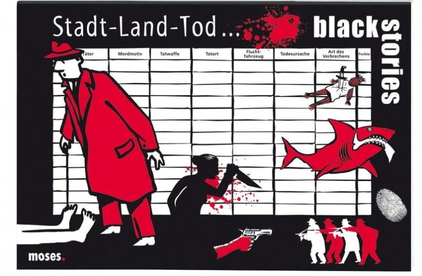 Black Stories Stadt-Land-Tod (2010) Board Game