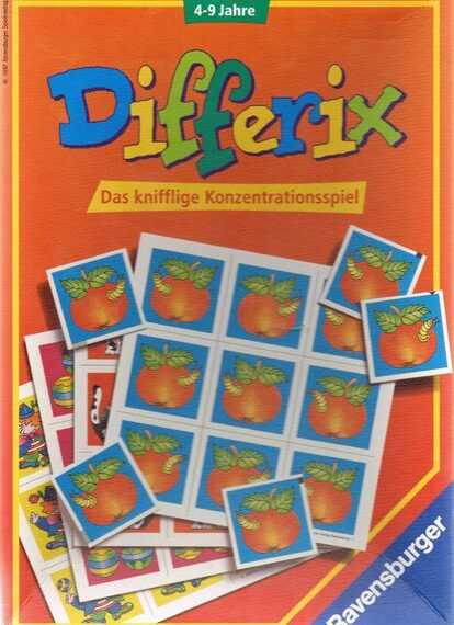 Differix (1974) Board Game