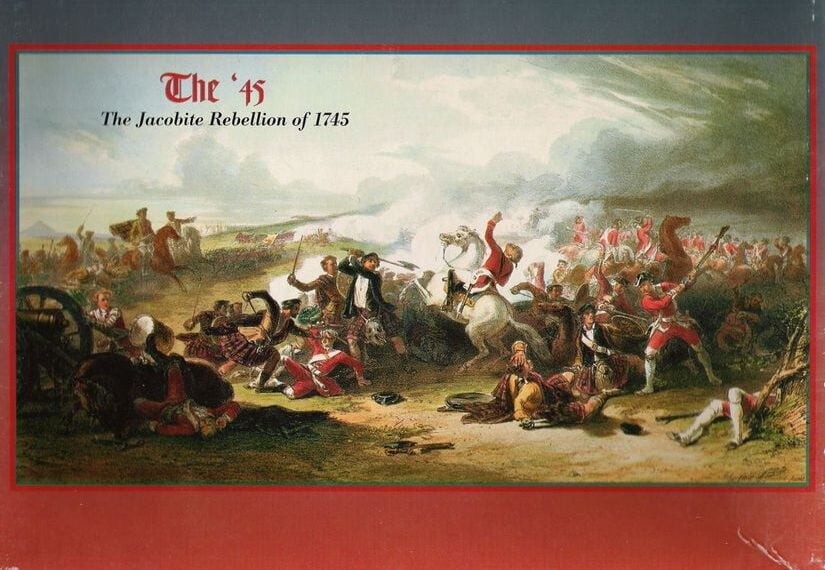The ’45: The Jacobite Rebellion of 1745 (1995) Board Game